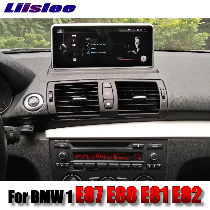 Для BMW 1 E87 E88 E81 E82 2004~ 2013 LiisLee Автомобильный мультимедийный gps аудио Hi-Fi Радио Стерео стиль для NBT навигации NAVI