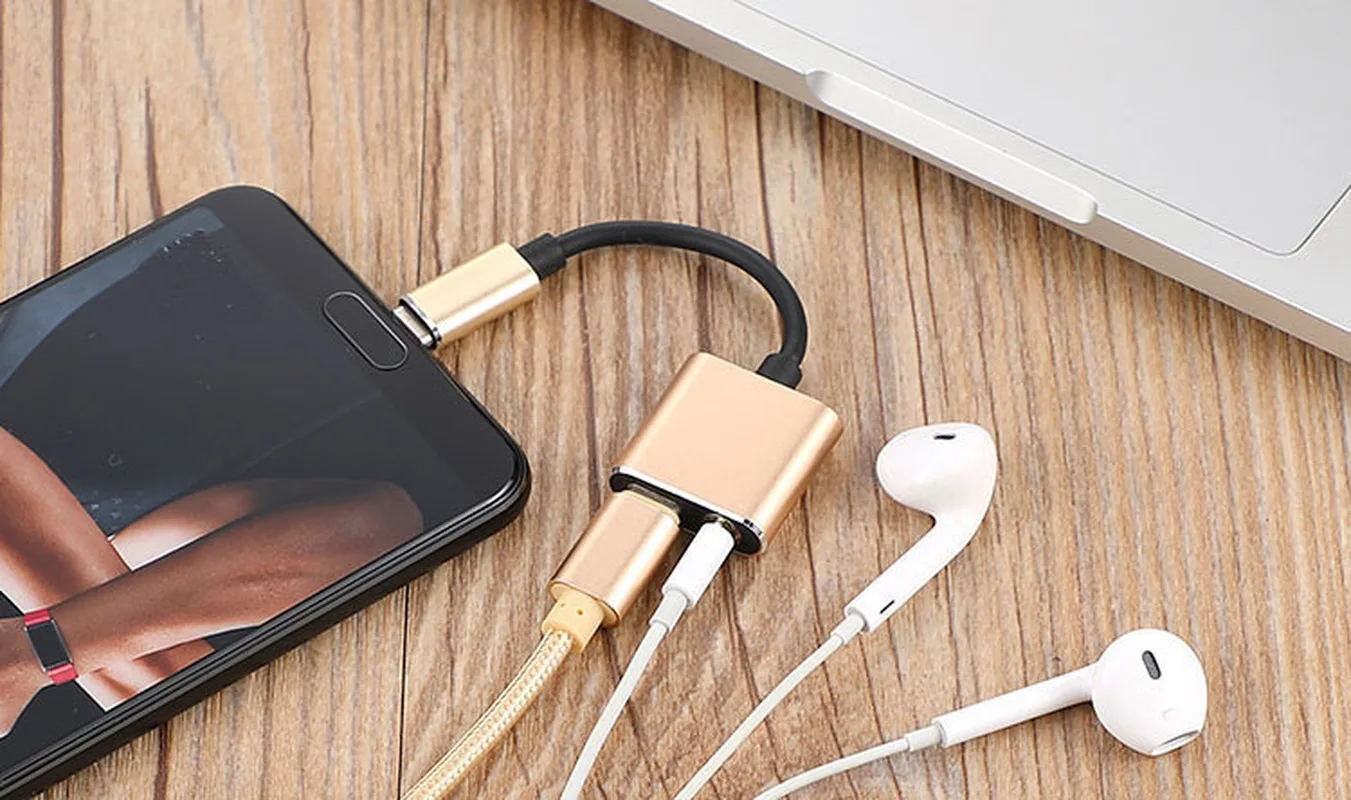 Аудиокабель Type C Aux адаптер USB на 3 5 мм зарядное устройство для наушников Xiaomi Mi6 Note3