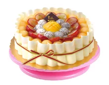 Giratorio de la Placa Giratoria de La Torta Que Adorna las Herramientas Sugarcraft Cake Stand de Soporte Placa de La Torta de La Magdalena Herramientas de Decoración Soporte Plataforma