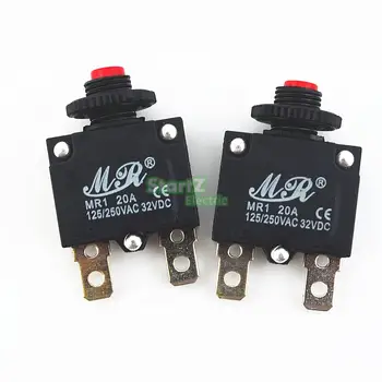 

10Pcs 20A Circuit Breaker Overload Protector Switch Fuse