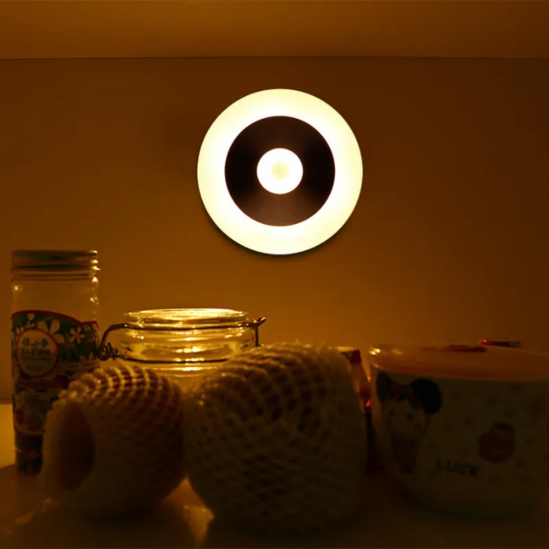 Led Nachtlicht Mit Motion Sensor Pir Batterie Schrank Schrank Wand