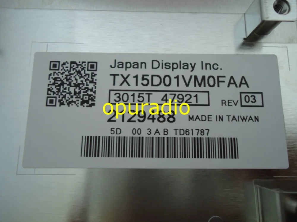TX15D01VM0FAA Hitashi LCD display 2129488 for Mercedes C series screen'''