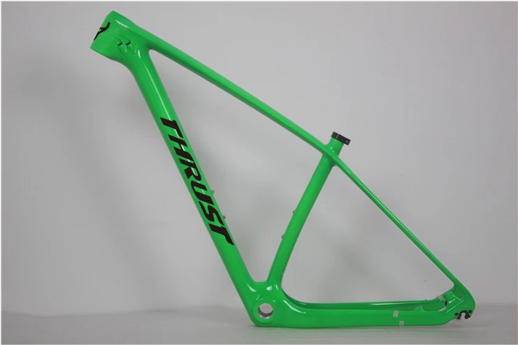 THHRUST углерода mtb рама 29er T1000 рама карбоновая для горного велосипеда 29er 27,5 руль для велосипеда, углеродный рама 15 17 19 дюймов 7 цветов - Цвет: Бургундия