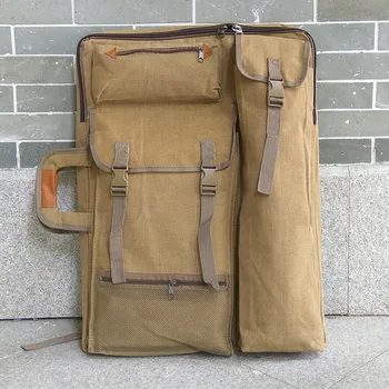 

Portable 4K Multifunction Canvas Sketchpad Bag Drawing Sketch Board Case Painting Bag Backpack Bag Travel Art Set School Supply
