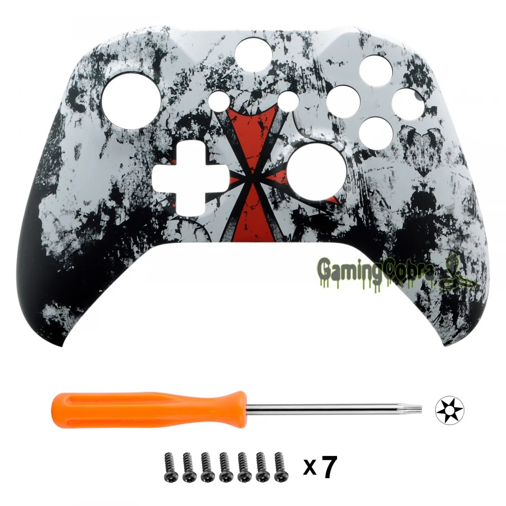 

Biohazard Designed Soft Touch Housing Shell for Xbox One X & One S Controller