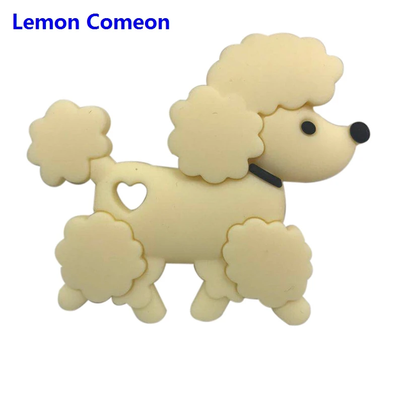 Khaki Dog BPA Бесплатно Силиконовый Прорезыватель для зубов коала, овца, пчела, Прорезыватель для зубов, детский прорезыватель, животное, кролик, жевательная игрушка, продукт для кормления, 1 шт., Прямая поставка - Цвет: Khaki Dog
