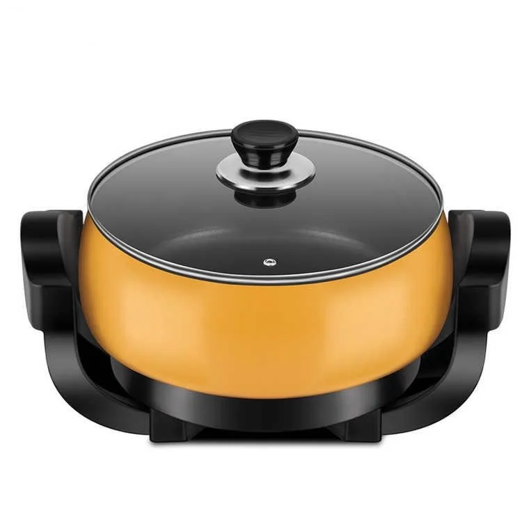 ONEZILI 220 V 700 W Household Multi functional Electric Frying Pan Skillets Pans Cooking Machine