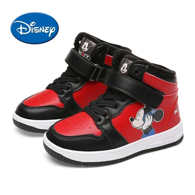 

Disney Kids Shoes Cute Mickey Cartoon Fashion Fashion Casual Children's Sneakers Comfortable Safe Non-slip Sport Shoes#1012