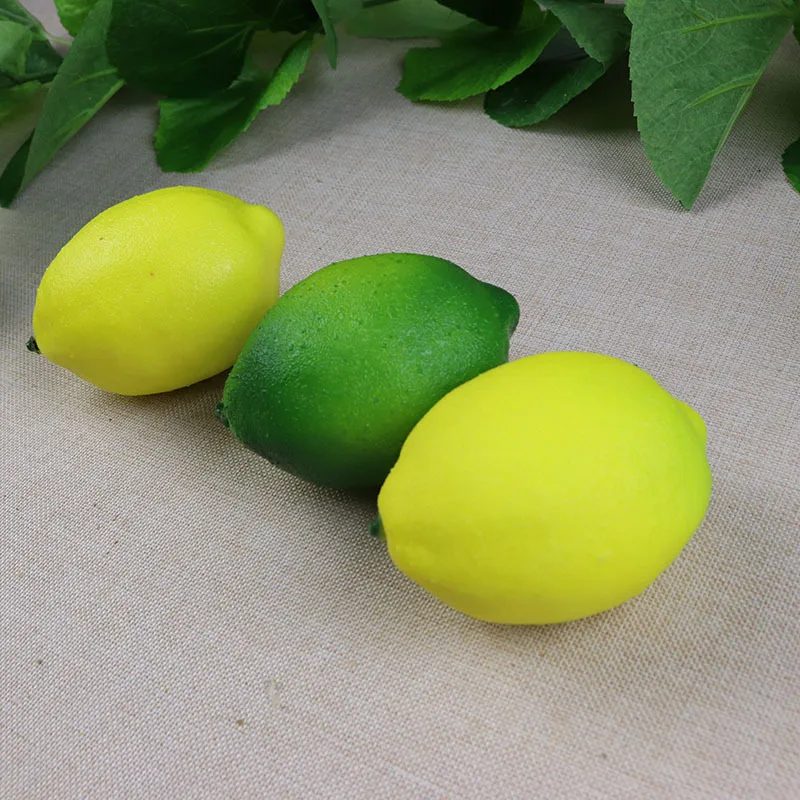

Artificial Fruits Simulation Lemon, Vegetable Props, Oranges, Models, Cabinet Decoration, Fruit Shop Decoration