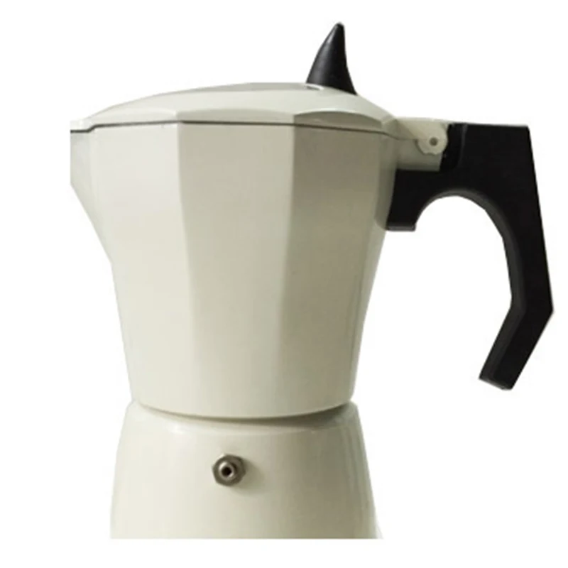 300 мл электрическая Кофеварка из алюминия Moka Pot Mocha Кофеварка DC112