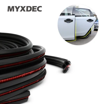 

Car Door Protector Anti Collision Trim Edge Scratch Covers Trunk Hood Rubber Sealing Strip Decoration Stickers Car Styling