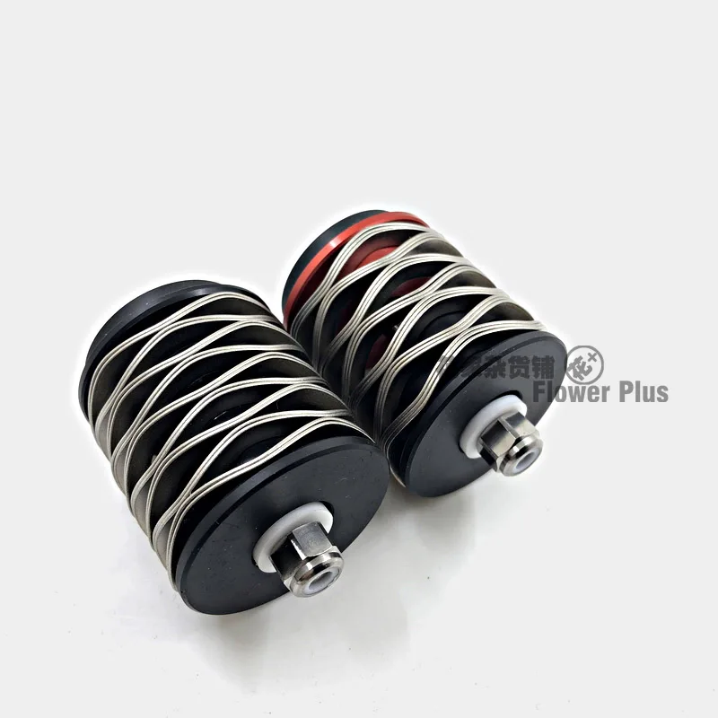 Mountain bike road bike metal rear shock absorber two layers of soft / three layer hard for brompton folding bicycle shock