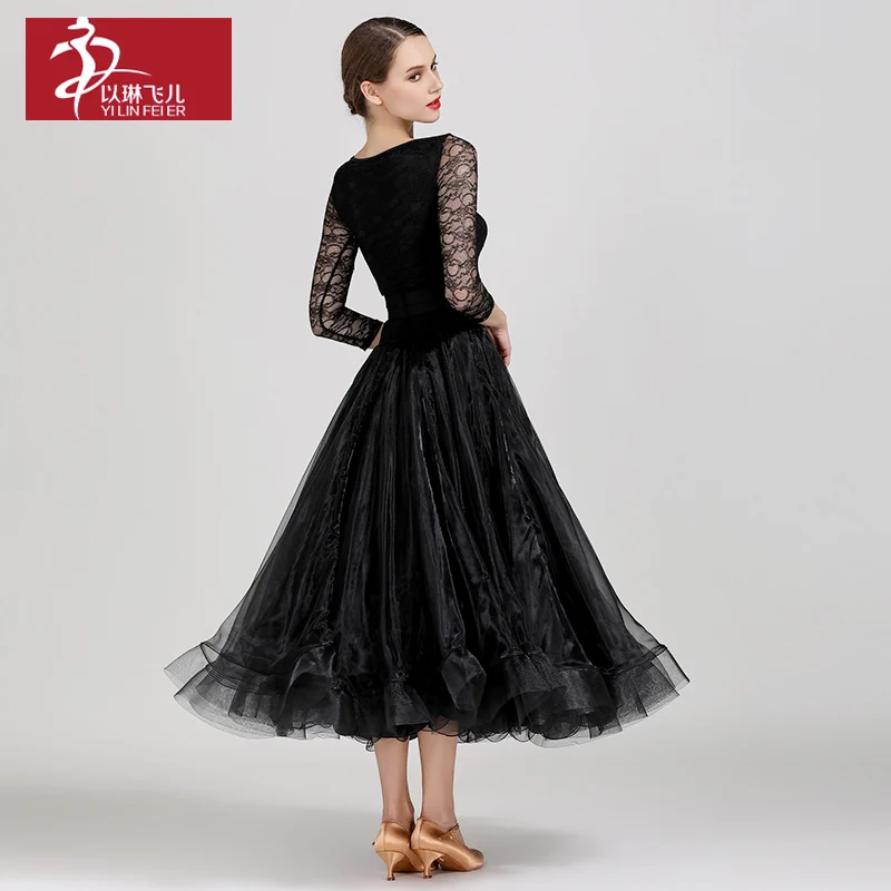 New ballroom dance competition dress dance ballroom waltz dresses standard dress women 1855