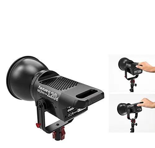 Aputure свет Storm удара 120D Переход Сбалансированный светодиодный Непрерывная видео