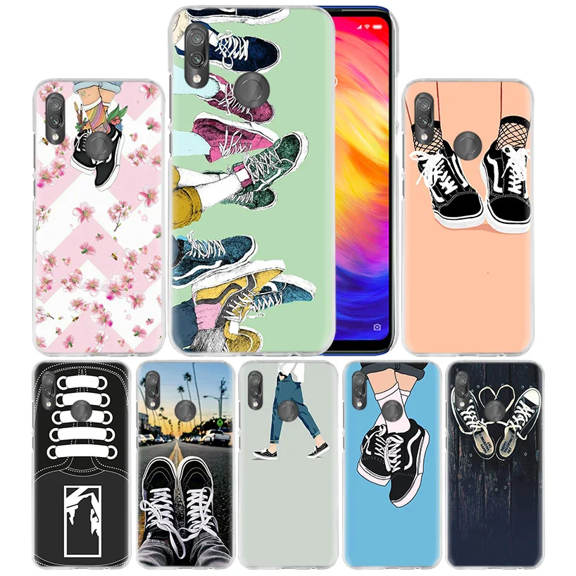 

Skateboard Shoes Case for Xiaomi Redmi Go Note 7 6 6A Pro S2 5 5A 4X Mi A1 A2 9 Mix 3 5G 8 lite Play F1 Hard PC Phone Cover Capa