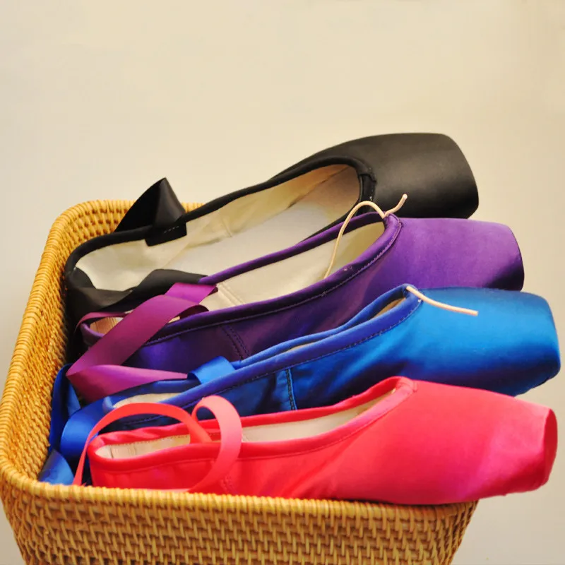  Ballet Shoes Women Ballerina Dance Shoes Professional Ballet Dance Pointe Shoes 9 Colors