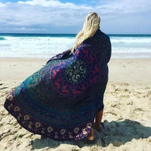 Summer Beach Pareos Playa 3D Hawaiano Toalla Mujeres Playa Cubre Sube Más Tamaño Gasa Hijabs Pareo Bufandas Del Mantón Del Abrigo