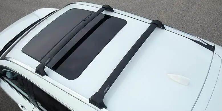 عالية الجودة سيارة من سبيكة الألومنيوم أرفف لسقف السيارة الأمتعة يناسب لهوندا CRV CR-V 2017 2018 بواسطة EMS