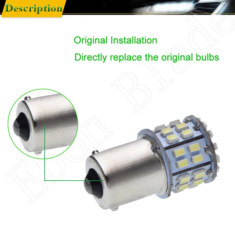 1/4 шт BAU15S 7507 PY21W светодиодный автомобиля 50 SMD 12 V автомобили автомобильный поворотный сигнал лампочка Белый Красный желтая лампа стайлинга