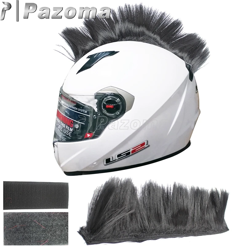 Motorcross Helm Sticker Mohawk Decoratie Ski Snowboard Paintball Helm Haar  Skateboard Ras Helm Bevestigd Veren|Decals \u0026 Stickers| - AliExpress
