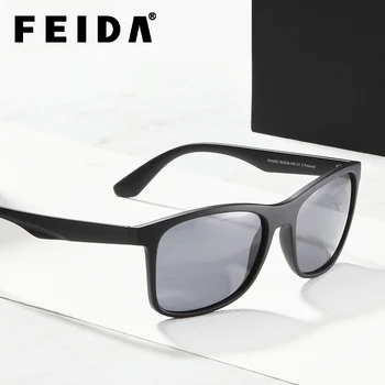 

FEIDA Ultralight Sunglasses Men Women Polarized 2018 UV400 Luxury Brand Designer Sun Glasses Male Female Oculos Lunette RAY