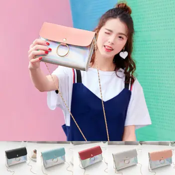 

Fashion Women Chain Bag Pouch Ladies Crossbody Shoulder Bag Tote Messenger Leather Satchel Handbag Wallet Travel Organizer Case