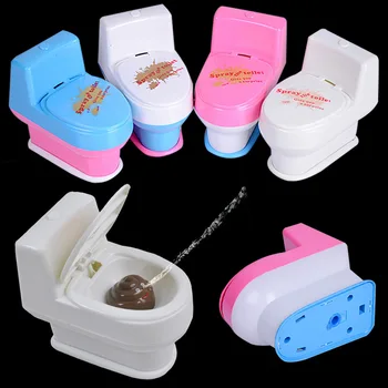 

Funny Mini Prank Squirt Spray Water Toilet Spoof Gadgets Toys Closestool Joke Gag Toy Gift (Random Color ) NSV775