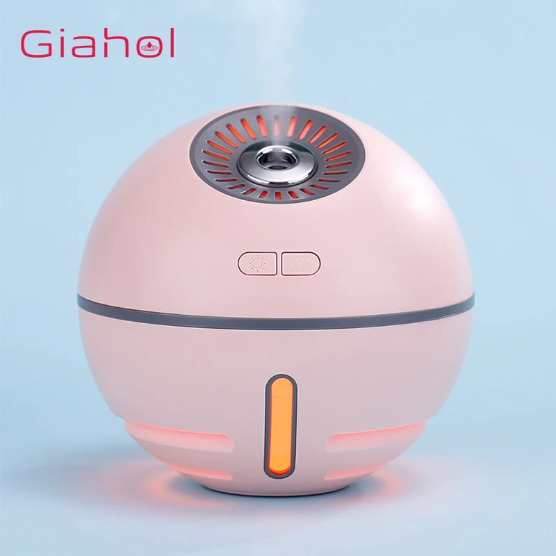 

4 In 1 300ML Small Air Humidifier Rechargeable Humificador Oil Aromatherapy Aroma Diffuser Mist Maker USB Fan And LED Light