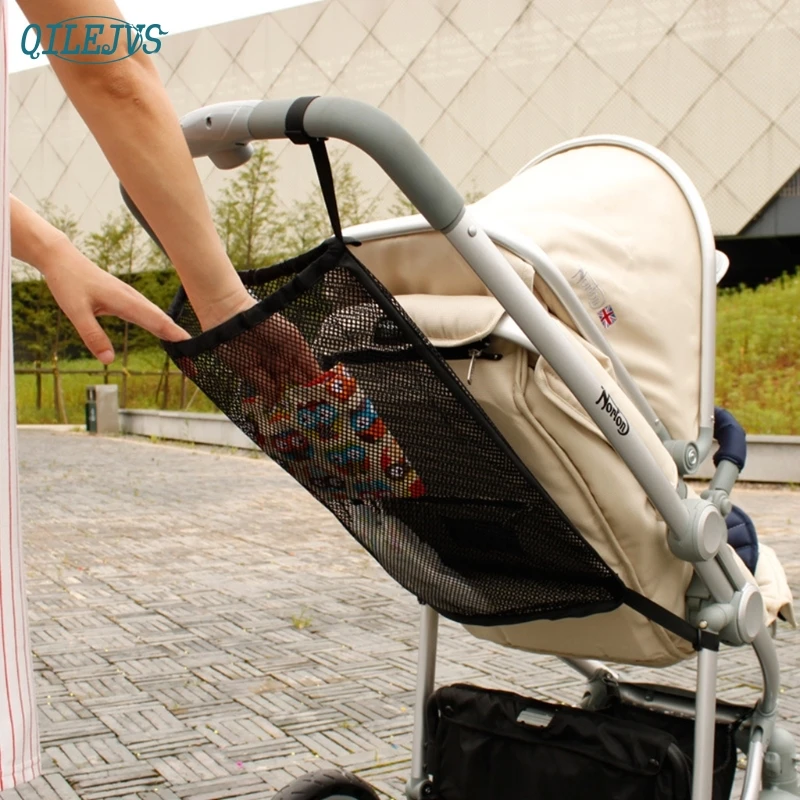 Baby Infant Stroller Mesh Bottle Diaper Storage Organizer Bag Holder stroller storage bag