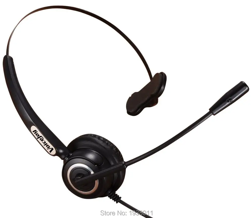 VoiceJoy Professional call center telephones headsets RJ09 / RJ10 plug