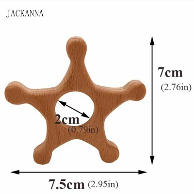 Мультяшный деревянный Прорезыватель для зубов, деревянный Прорезыватель для малышей, игрушка с гравировкой, Прорезыватель для новорожденных детей, детские жевательные игрушки, BPA Free - Цвет: 21