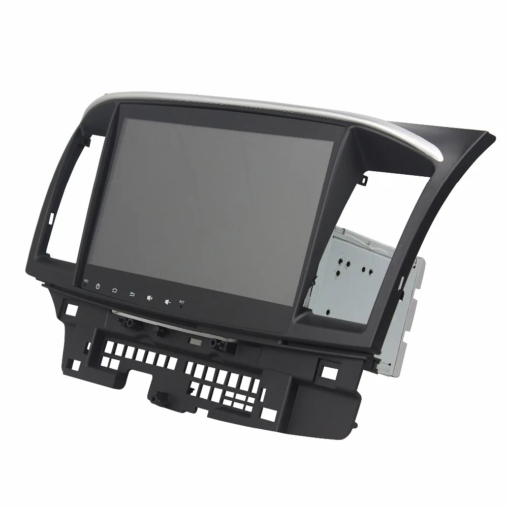 Clearance 10.1" Android 8.1 Car Radio GPS Multimedia Head Unit for Mitsubishi Lancer 2006-2015 With 2GB RAM Bluetooth 4G WIFI Mirror-link 3