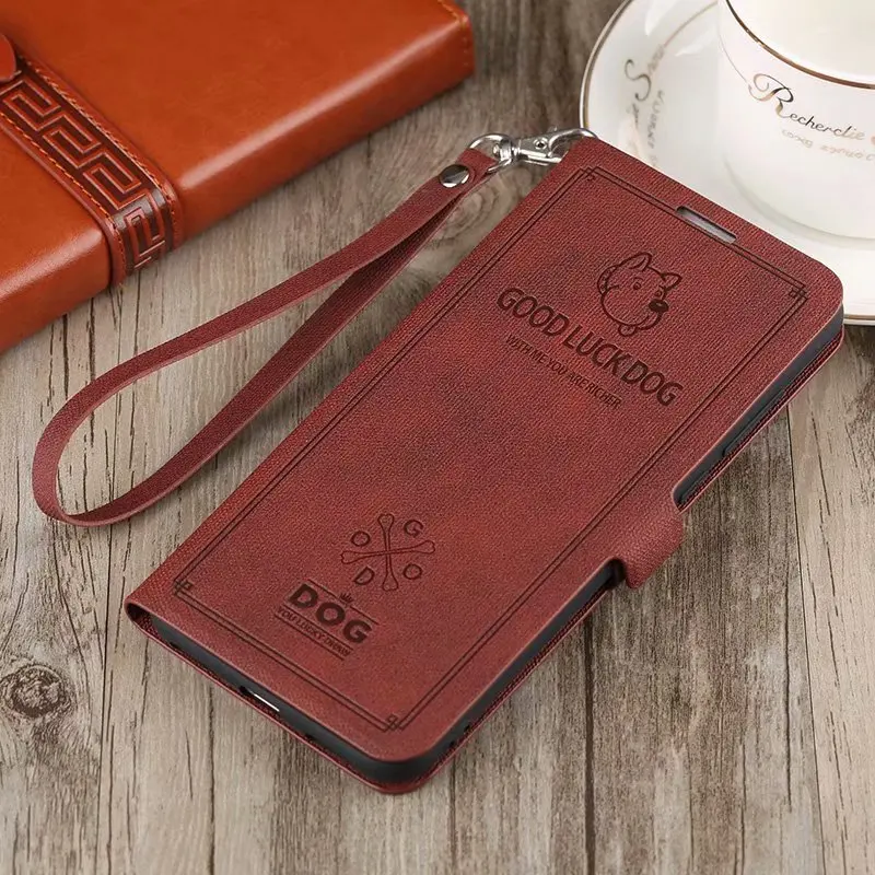 

For Xiaomi Redmi 5 5A Note5 case Magnetic Vintage Flip Wallet Stand Leather Case Redmi 5 plus Pattern cover Soft Silicone case