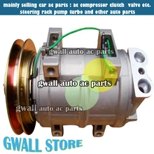 Быстрая компрессор автомобильного кондиционера для автомобилей Hitachi экскаватор компрессор 1pk 12В или 24В, пожалуйста, сообщите нам, когда вы заказываете