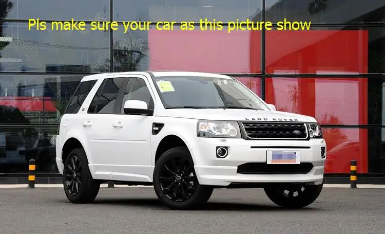 

Matt! ABS Side Door Rearview Mirror Cover Trims For Land Rover Freelander 2 LR2 2013-2015