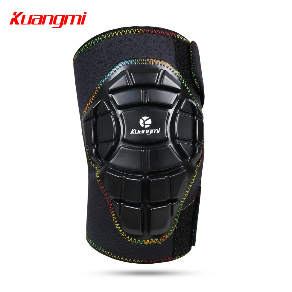 Kuangmi 2 PCS كرة السلة منصات الركبة للأطفال الأطفال المضادة للاصطدام الرضفة الركبة حامي الاطفال واقية الطائرة كرة القدم