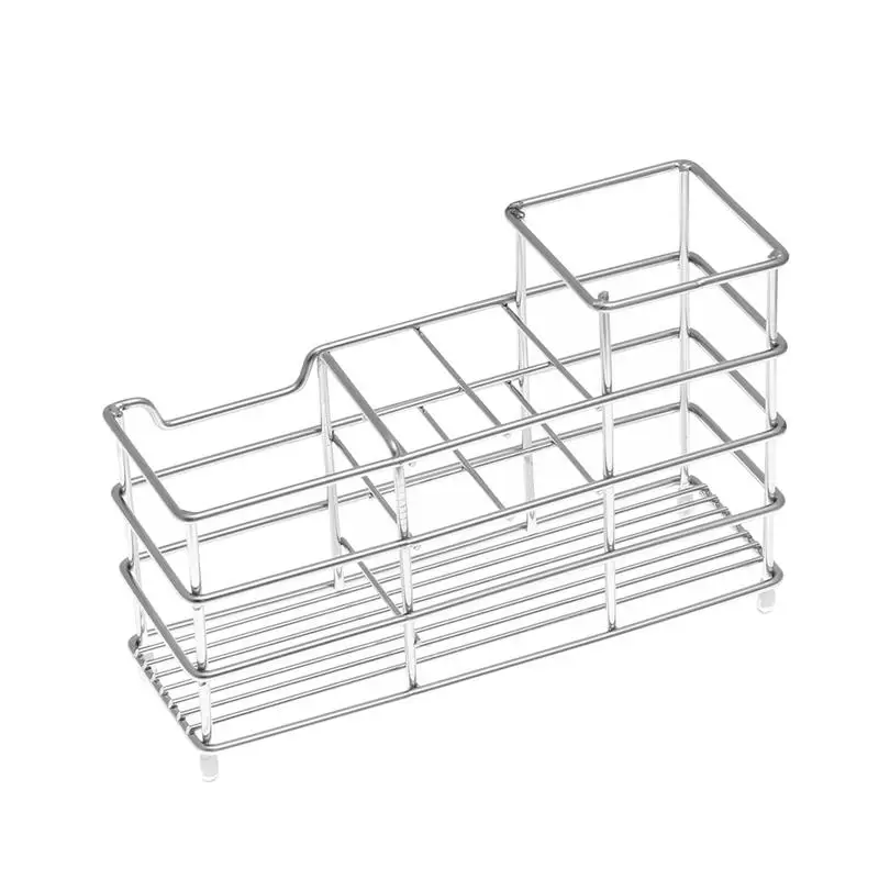 1 шт. держатель для зубных щеток без пробойников креативная сетка стойка для зубных паст из нержавеющей стали стойка для хранения ванной комнаты органайзер для дома отеля