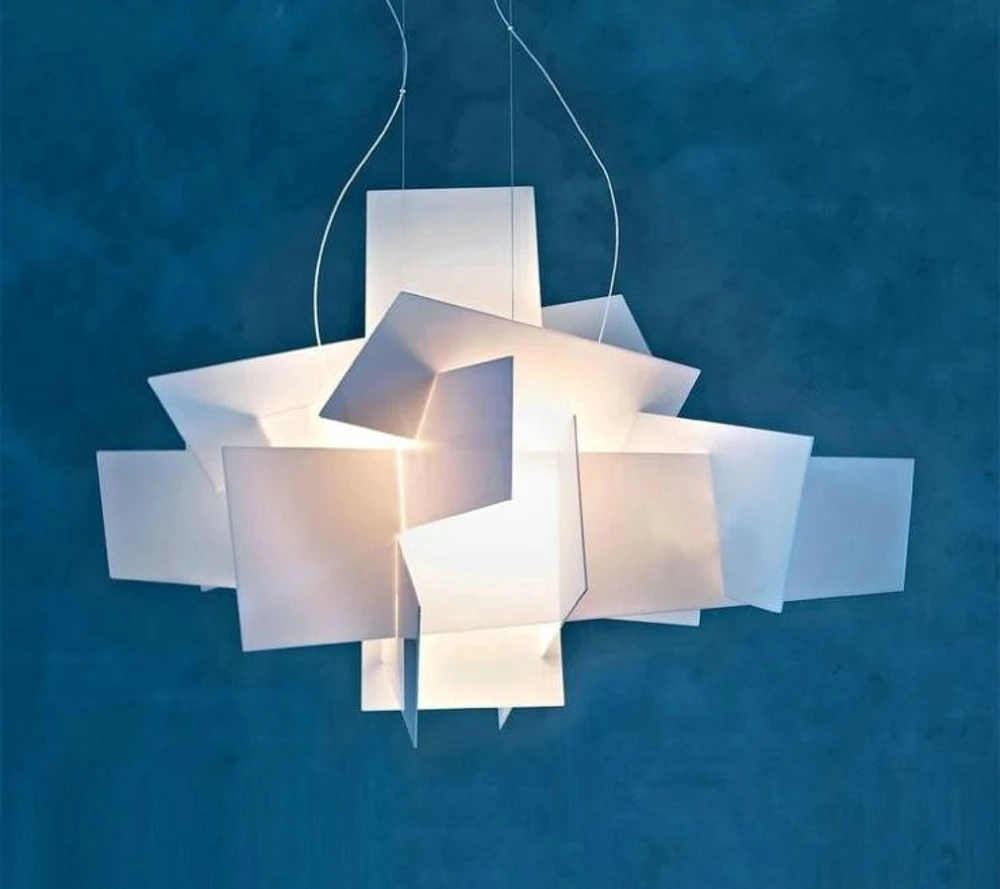 Promotion 60 cm lampe moderne designe big bang luminaires lustre pendant lamp lighting blanc e27 ampoule