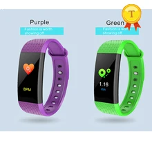 Заводская цена динамический монитор сердечного ритма IP68 Водонепроницаемый Цвет Экран спортивный смарт-браслет suppport whatsapp сообщение пуш-ап