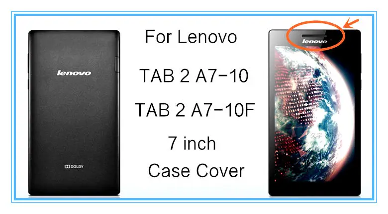 Для lenovo TAB 2 A7-10 защитный чехол Smart Cover Искусственная кожа таблетки для lenovo TAB2 A7-10F чехол Apple iPhone 7 дюймовый защитный чехол из искусственной кожи A7