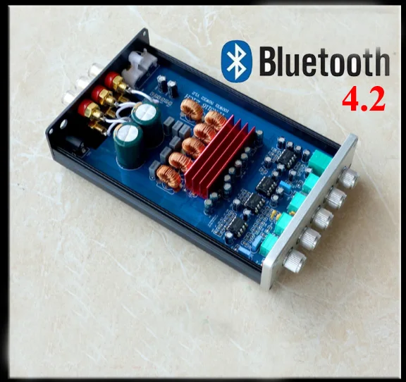Bluetooth 4 2 усилитель 1 Высокая мощность HIFI Цифровой домашний TPA3116D2 Super LM1875|Усилители