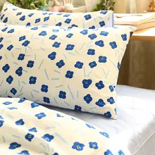 Cute plant flower bedding set teen kid girl,cotton twin full queen single double home textile bed sheet pillow case duvet cover