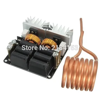 

Low ZVS 12-48V 20A 1000W High Frequency Induction Heating Machine Module