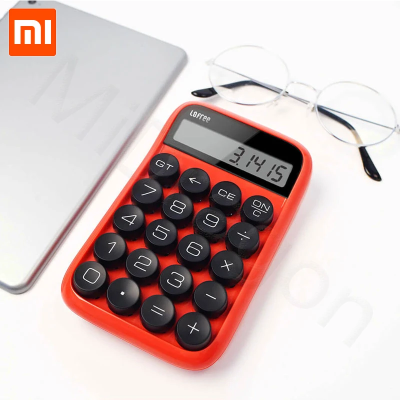 Новый Xiaomi Mijia Lofree калькулятор съемный компьютер Keycap ЖК дисплей интеллектуальная