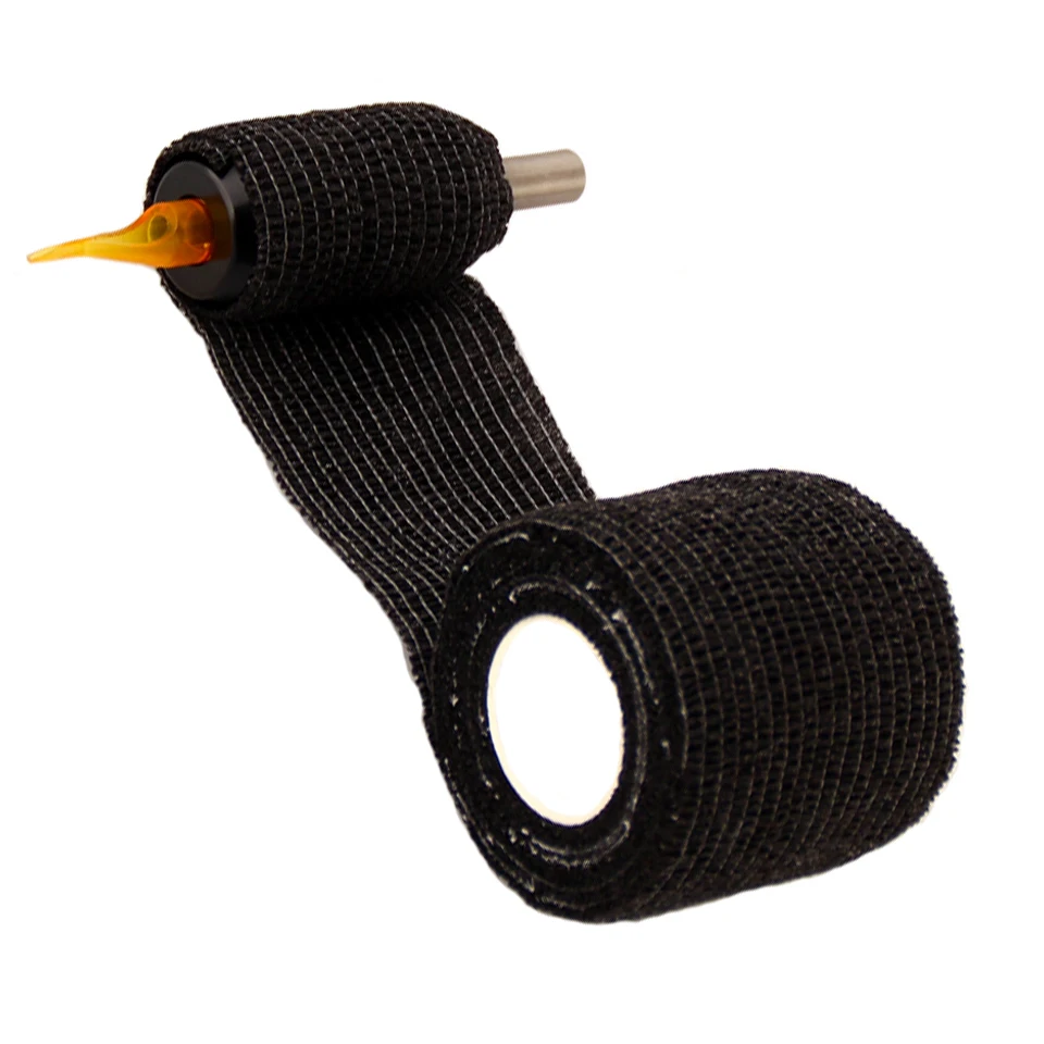 1 Roll 5*450cm Disposable Self-adhesive Flex Elastic Bandage Tattoo Handle Grip Tube Wrap Elbow Stick Tatu Tape Accessories 5