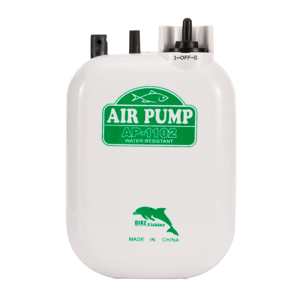 

Large Power Accessories Portable Oxygen Compressor Waterproof Fishing Small Double Speed With Hose Fish Tank Air Pump Aerator