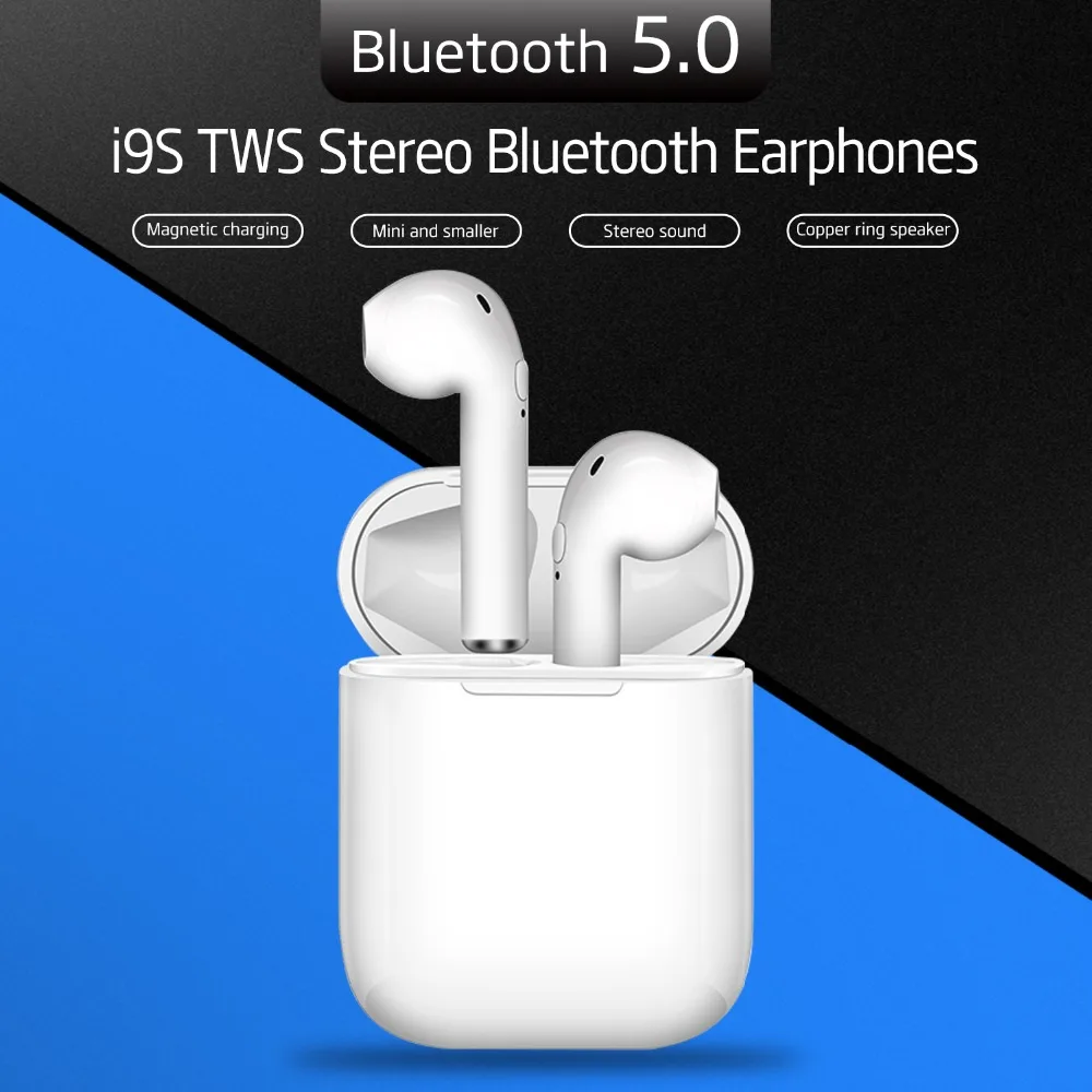 TENACHI TWS bluetooth наушники беспроводные 5 0 стерео с зарядным чехлом гарнитура |