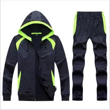 2016 Survetement Football Training Suits Soccer Tracksuit Men Kids boys Long Sleeve Football suits Custom Team Sport Tracksuits