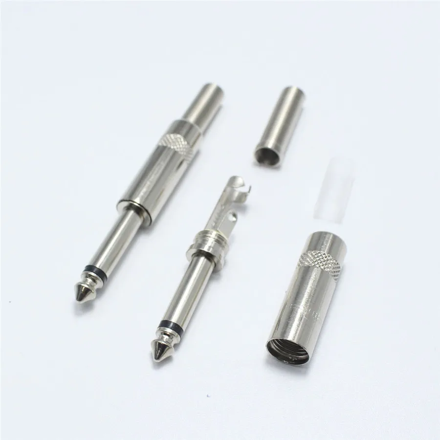 2 шт. разъем для микрофона 6 35 мм 1/4 дюйма|plug gauge|plug plasticplug in dimmer switch |