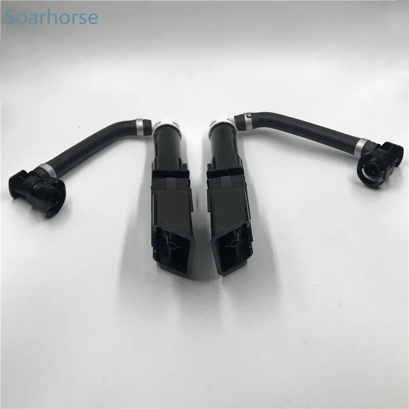 Soarhorse для nissan Teana J31 передний бампер Омыватель фар Форсунка и крышка - Цвет: 2 pcs washer nozzle